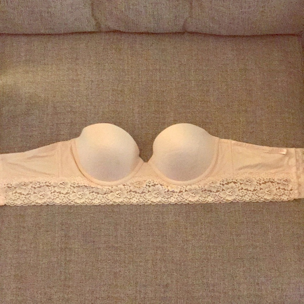 Nude PINK 34C strapless bra